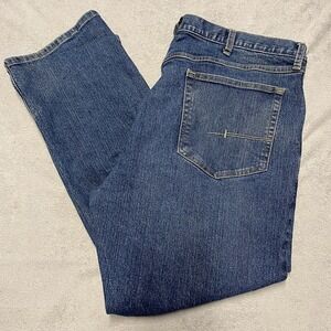 Ariat Rebar M4 Jeans Mens 46x32 Relaxed Boot Cut Blue Denim